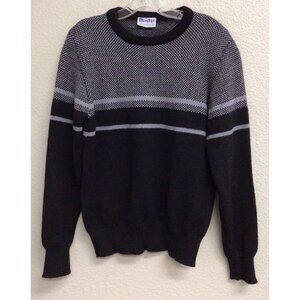 Meister 100% Wool Knit Blue Sweater Vintage Men’s Size Medium